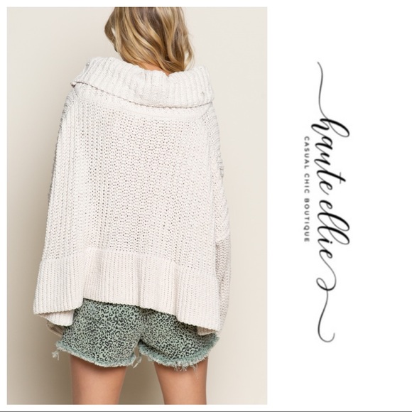 RYANDI-Cowl Neck Sweater - Picture 4 of 8